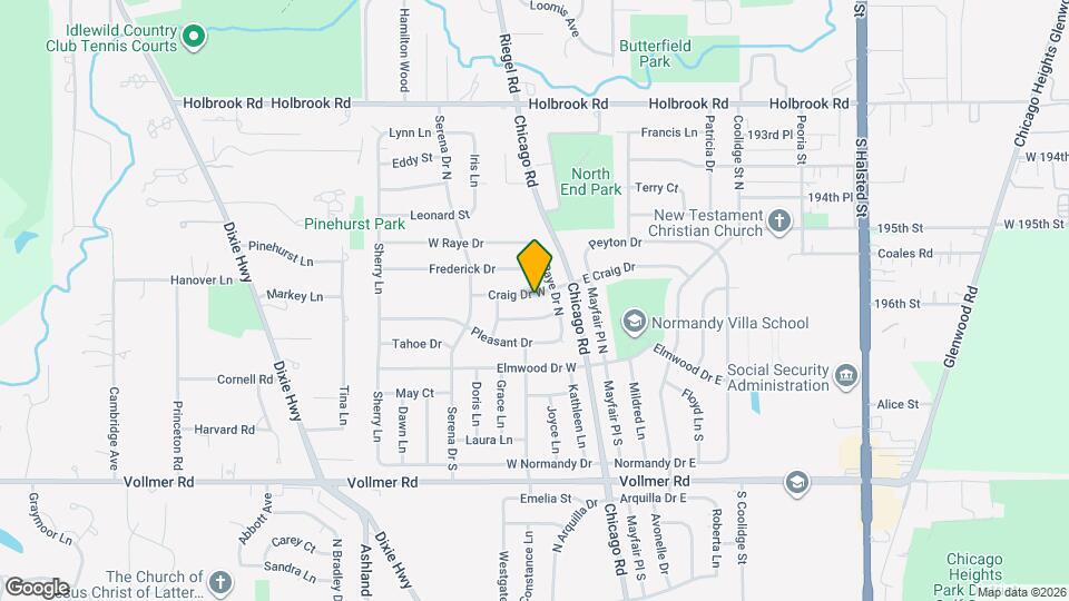 176 Craig Dr W Map and Location Details