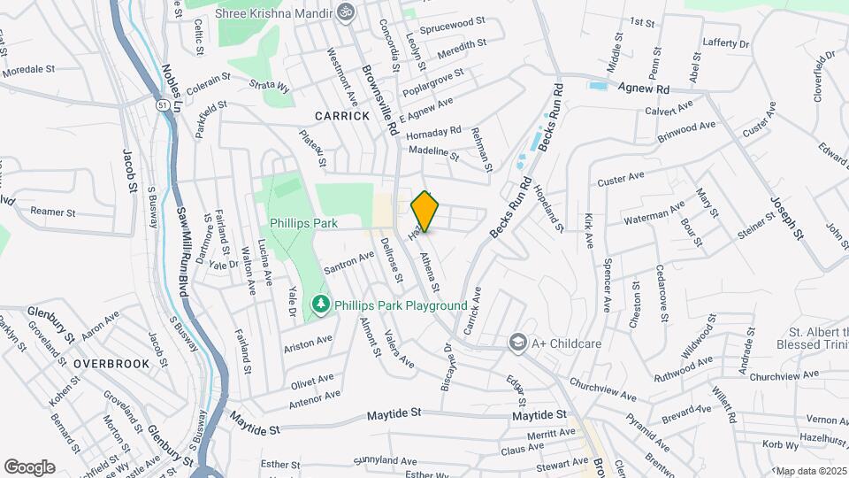 2212 Lutz St Map and Location Details