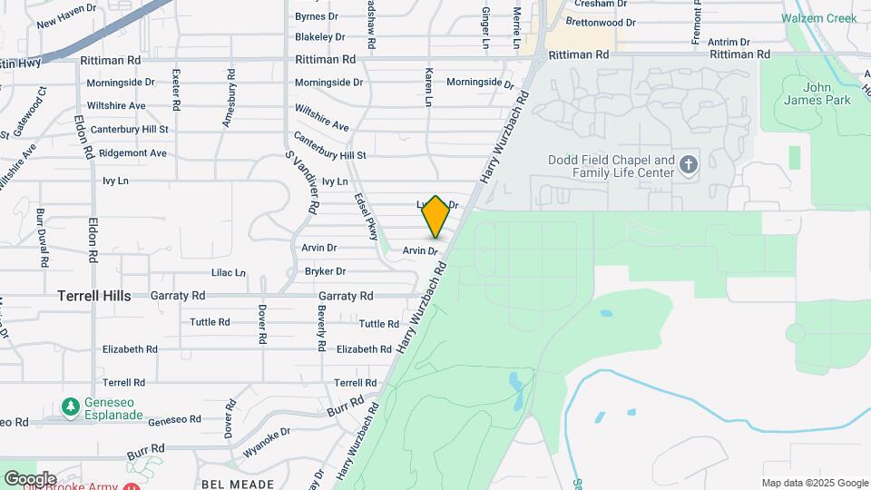 233 Arvin Dr Map and Location Details