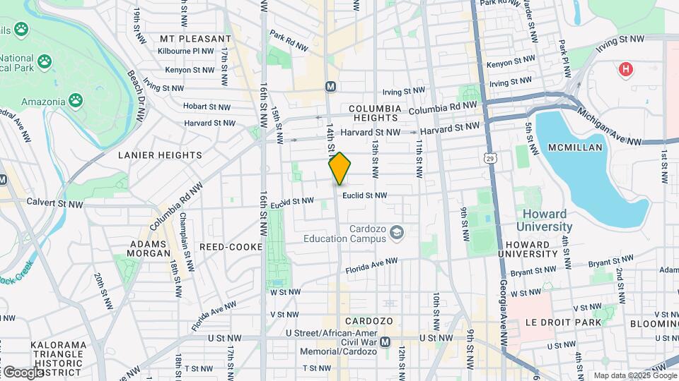NOVEL 14th Street by Crescent Communities Map and Location Details