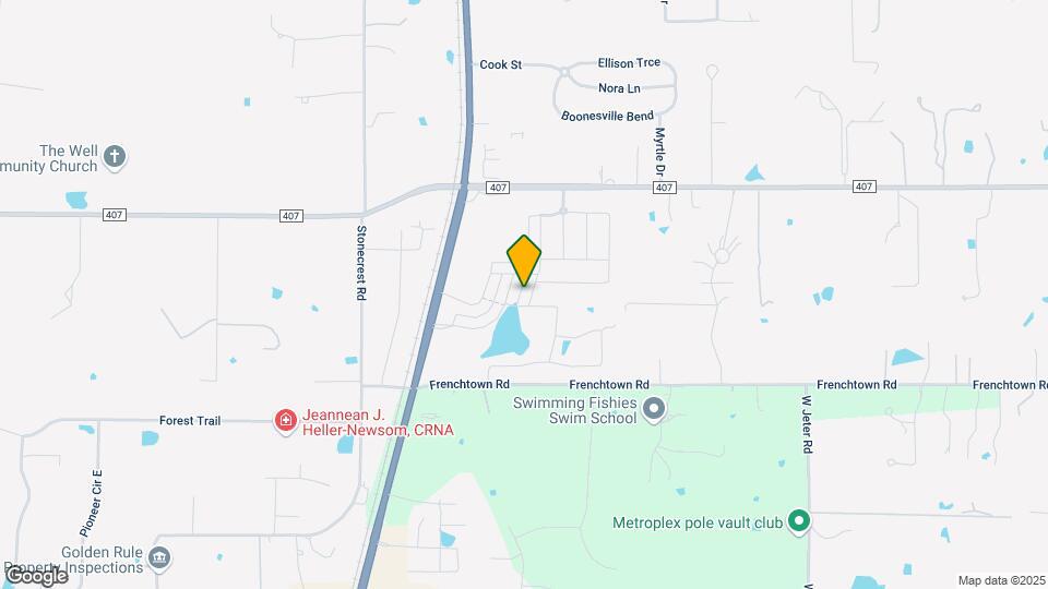 711 Artesian Dr Map and Location Details