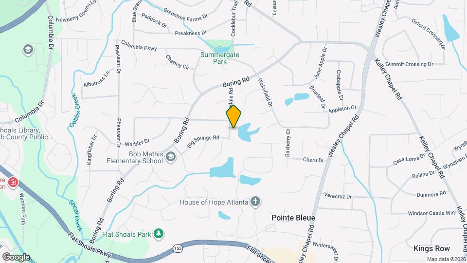 3166 Robindale Rd Map and Location Details