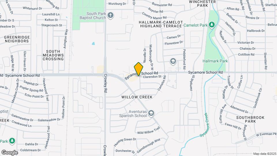 7908 Gladewater Dr Map and Location Details