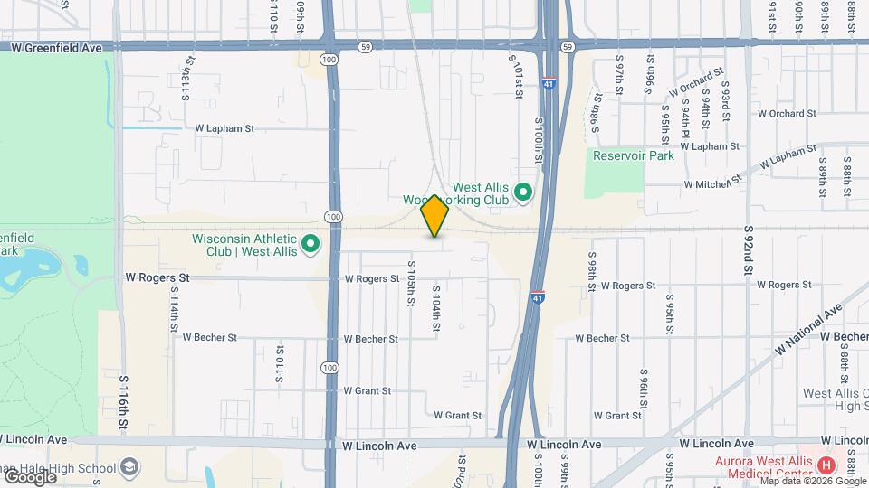 10404 W Manor Park Dr Map and Location Details