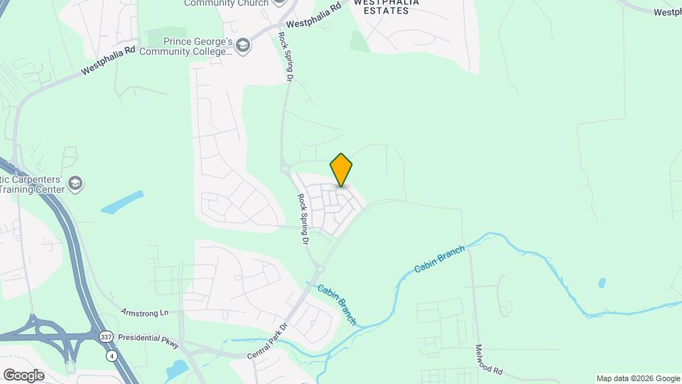 9707 Glassy Creek Way Map and Location Details