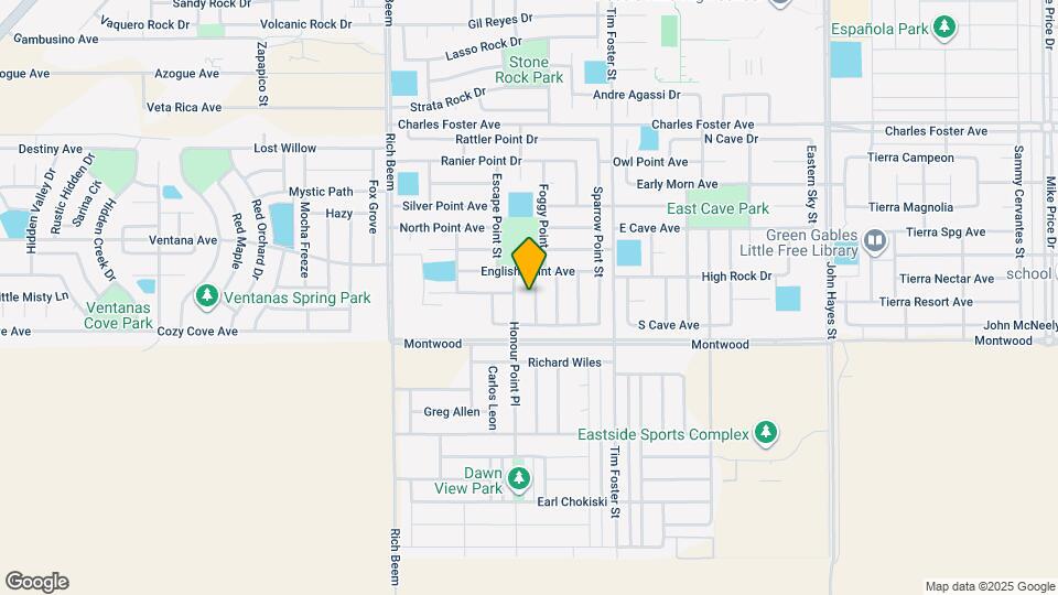 2225 Amber Point Pl Map and Location Details
