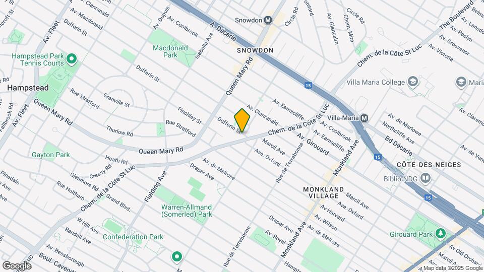 8 Dufferin Rue Map and Location Details