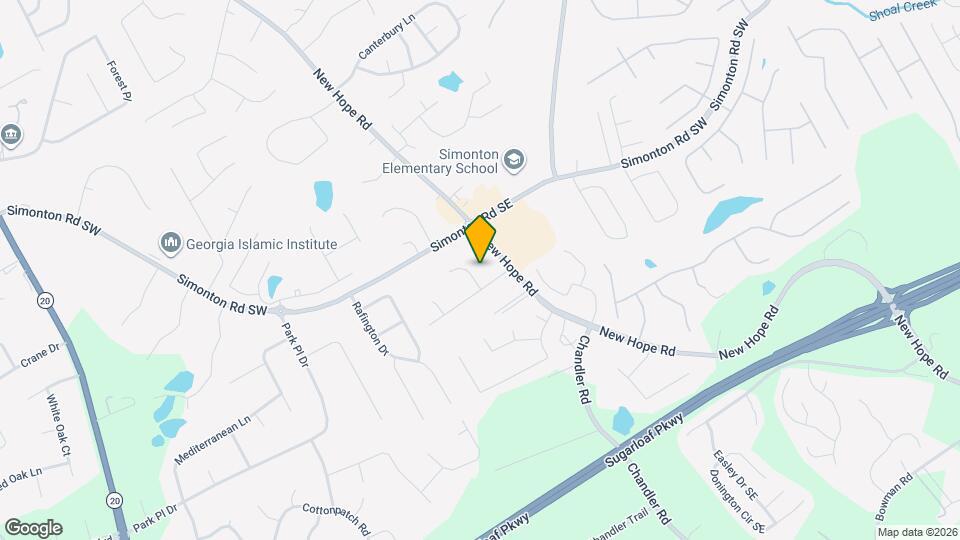 980 Hilltop Ct Map and Location Details