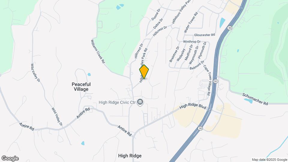 2632 Hillsboro Valley Park Rd Map and Location Details
