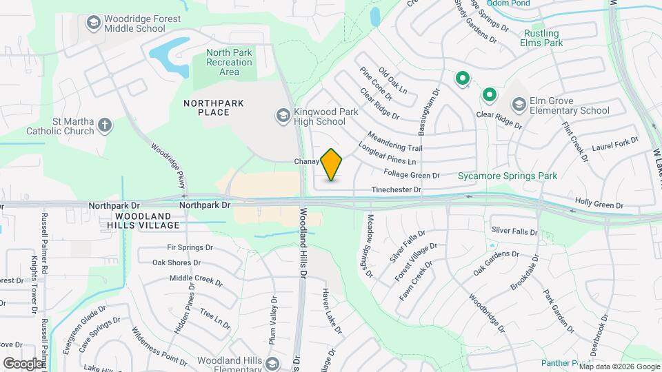 2323 Tinechester Dr Map and Location Details