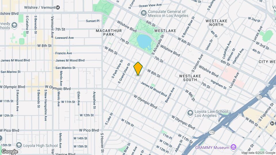 847 S Alvarado St Mapa y Detalles de la Ubicación