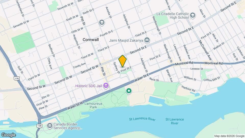 117 First St E Map and Location Details