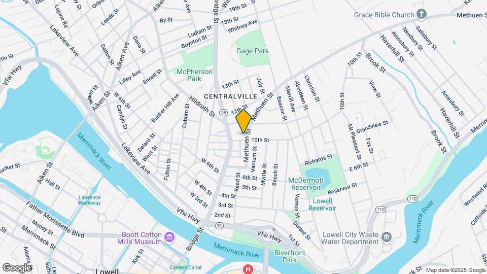 70 Methuen St Map and Location Details