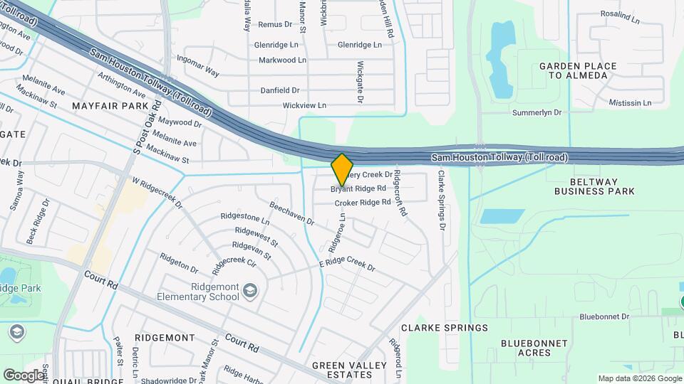 4907 Bryant Ridge Rd Mapa y Detalles de la Ubicación