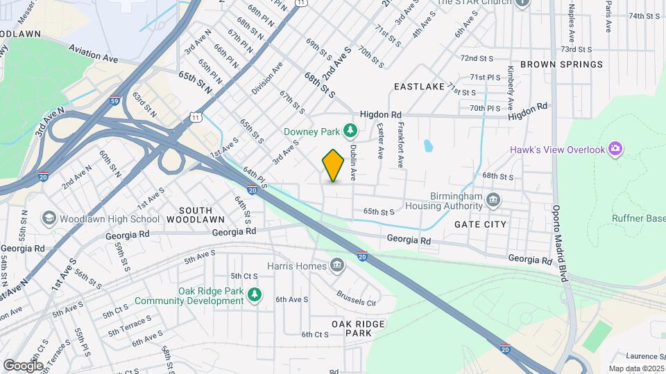 800 Chester Ave Mapa y Detalles de la Ubicación