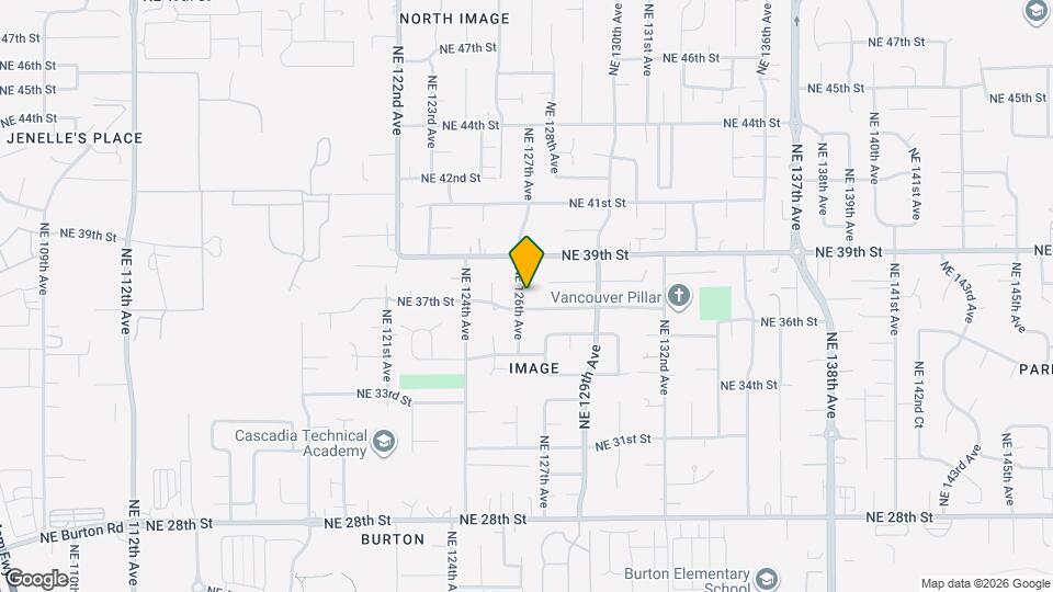 3709 NE 126th Ave Map and Location Details