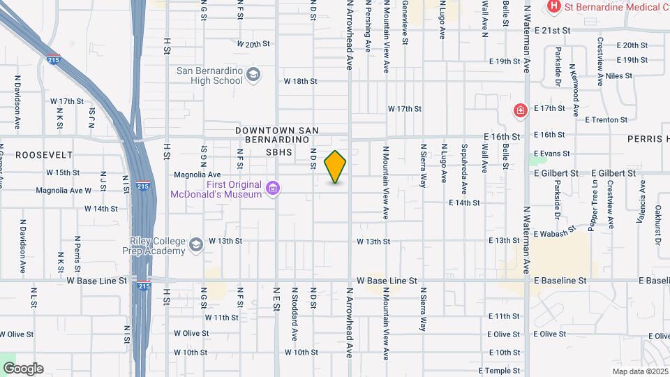 336,336- 1/2 W 14th St. Mapa y Detalles de la Ubicación