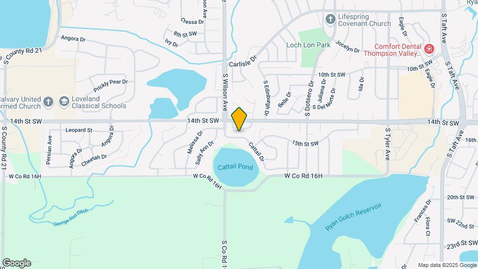 1471 Cattail Dr Map and Location Details