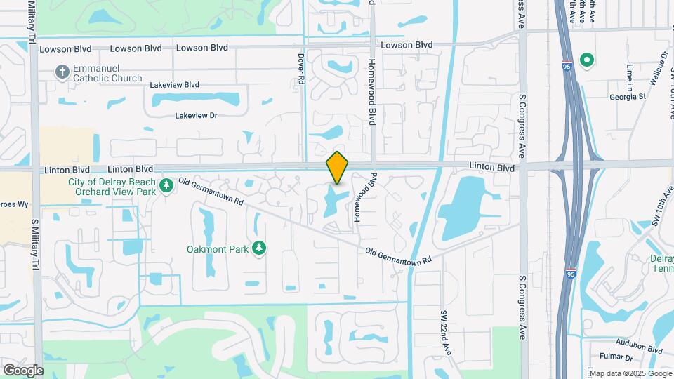 1745 Palm Cove Blvd, Unit Verano at delray Mapa y Detalles de la Ubicación