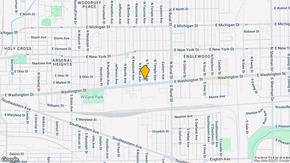 2438 E Washington St Map and Location Details