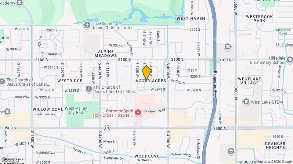 3249 S 4140 W Map and Location Details