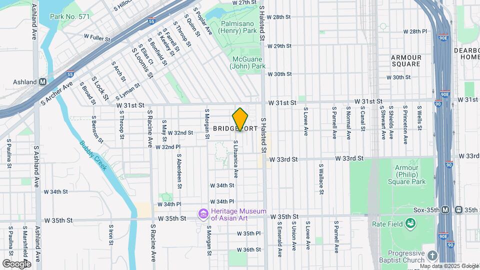 3213 S Lituanica Ave Map and Location Details