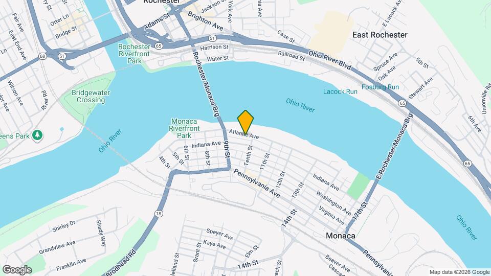 938 Atlantic Ave Map and Location Details