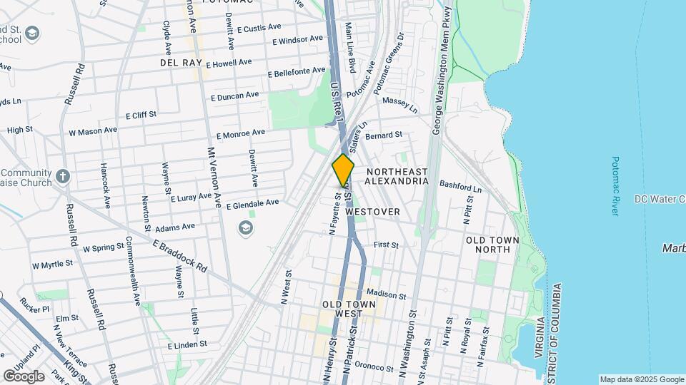 1215 N Fayette St-Unit -501 Map and Location Details
