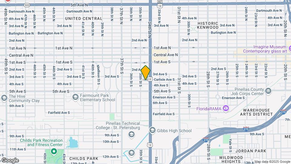 3421 4th Ave S Map and Location Details