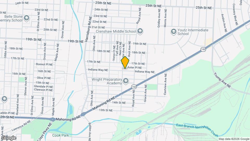 2411 Indiana Way NE Map and Location Details