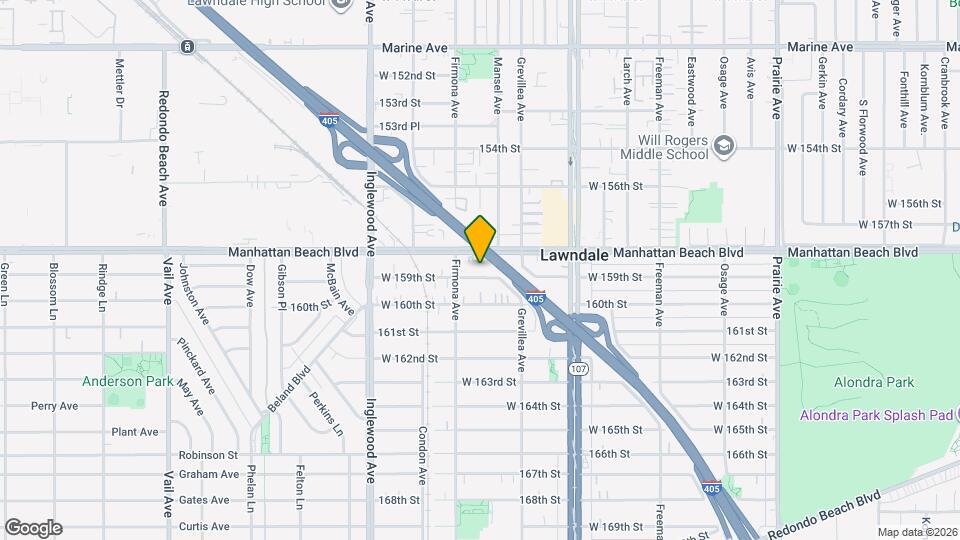 4551 W 159th St Map and Location Details