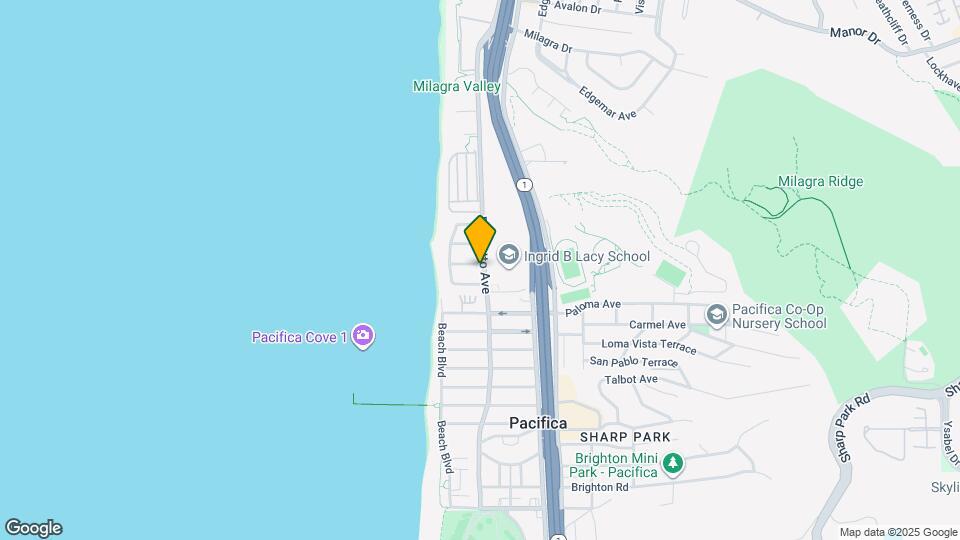 196 Surf St Map and Location Details