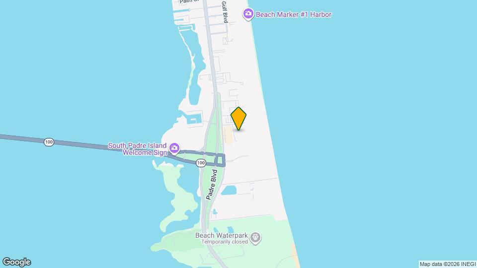 404 Padre Blvd Map and Location Details