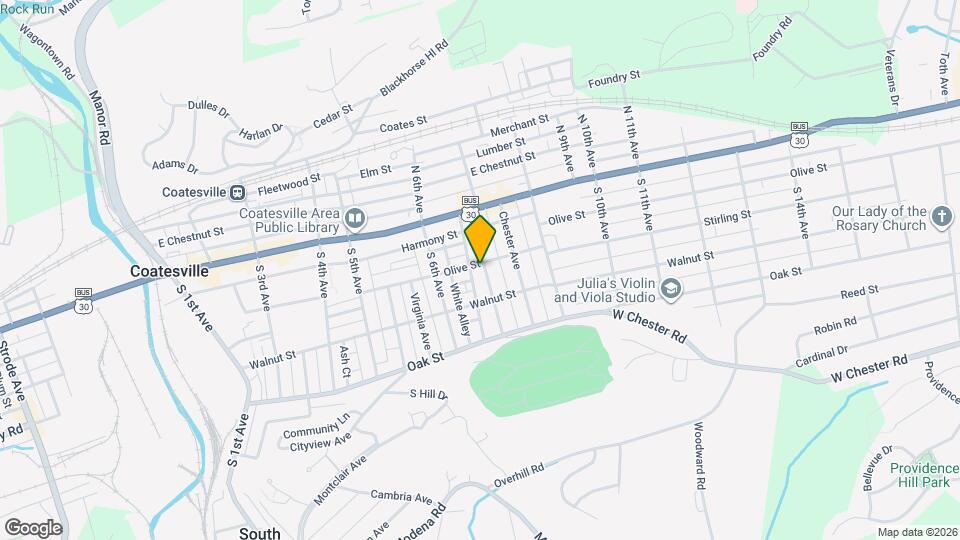 66 Pennsylvania Ave Map and Location Details