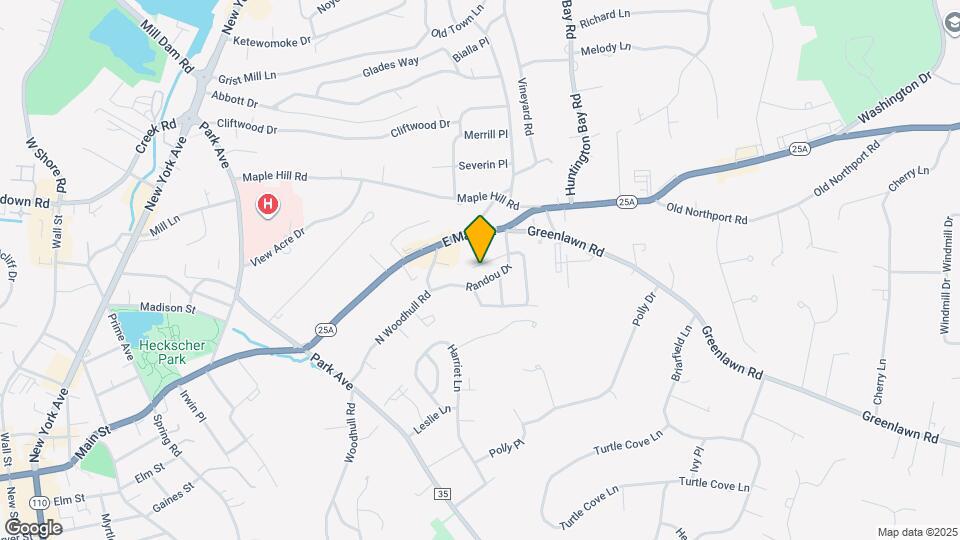 342 Woodbury Rd Map and Location Details