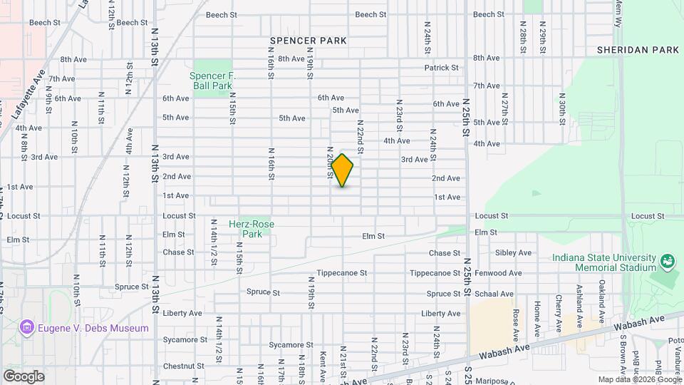 2012 1st Ave Map and Location Details