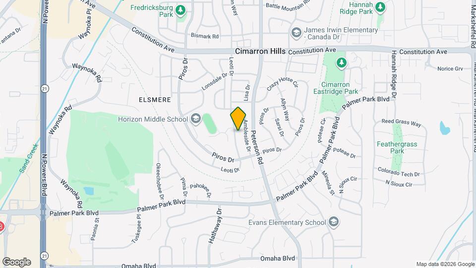 2095 Leoti Dr Map and Location Details