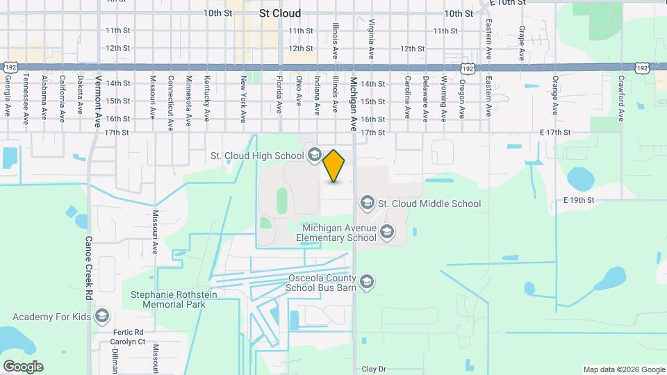 723 Michigan Ct Map and Location Details
