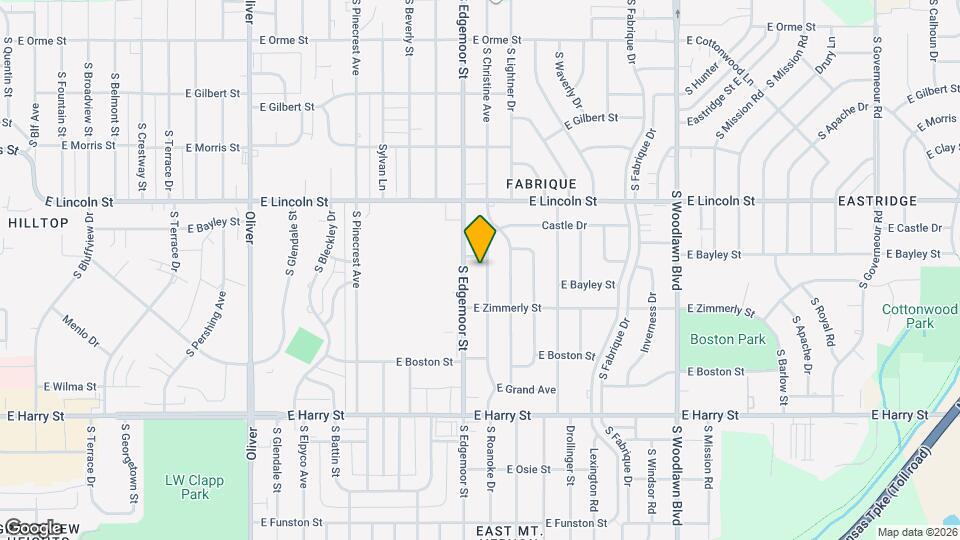 1015 S Christine Ave Map and Location Details