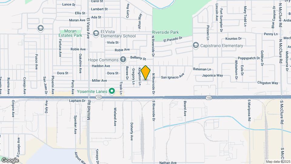 2520 Miller Ave Map and Location Details