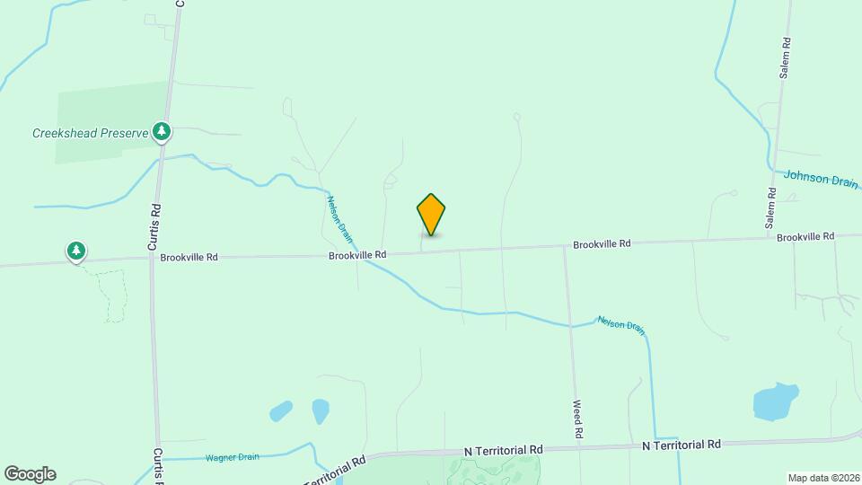 8701 Brookville Rd Map and Location Details