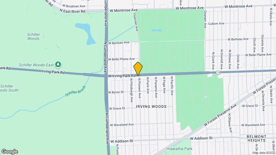 3954 N Pioneer Ave Map and Location Details