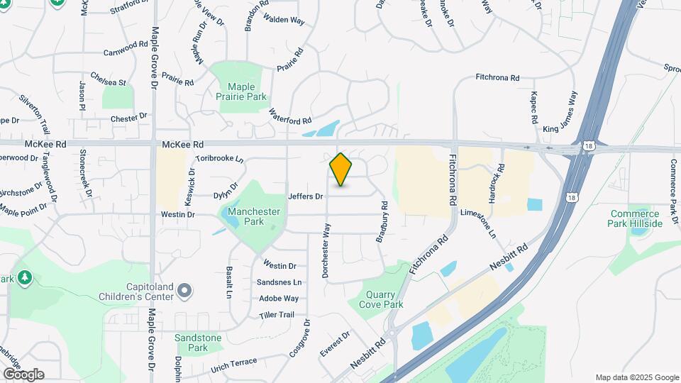 6128 Jeffers Dr Map and Location Details