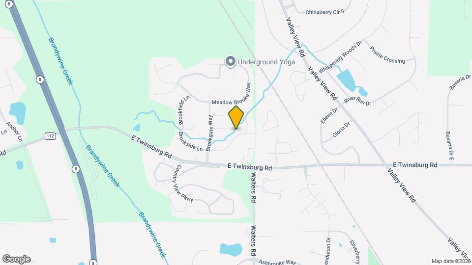 687 Brookside Ln Map and Location Details