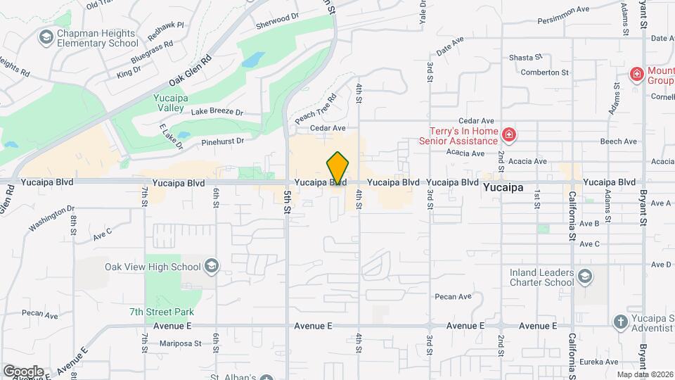 34445 Yucaipa Blvd Map and Location Details