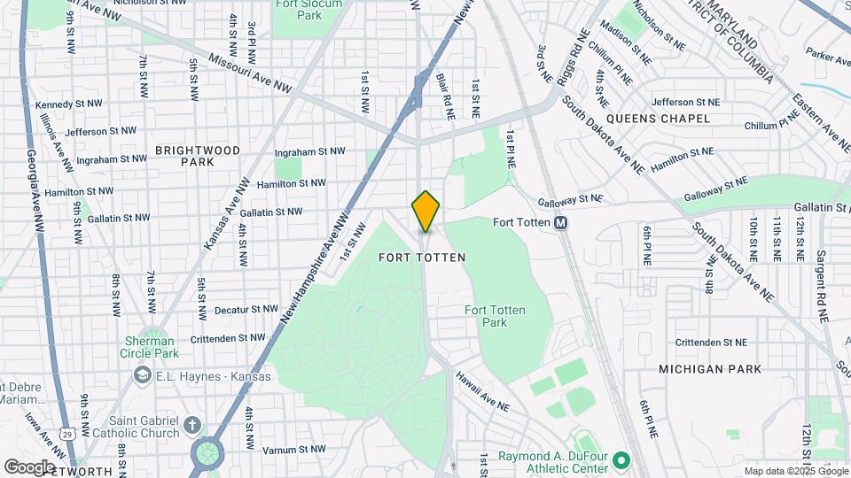 5001 North Capitol St NE Mapa y Detalles de la Ubicación