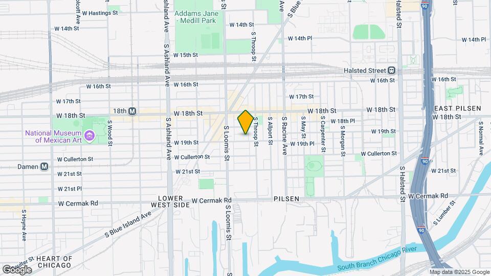 1320 W 19th St Mapa y Detalles de la Ubicación