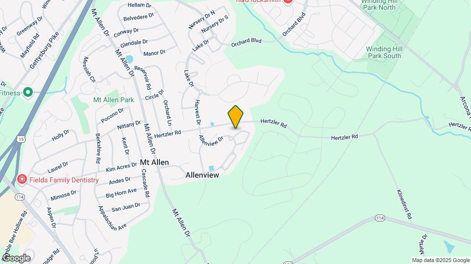 700 Allenview Dr Map and Location Details