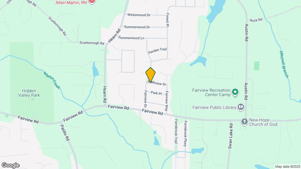 103 Parkview Dr Mapa y Detalles de la Ubicación