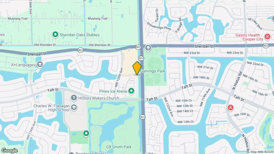 12403 NW 18th Ct Map and Location Details